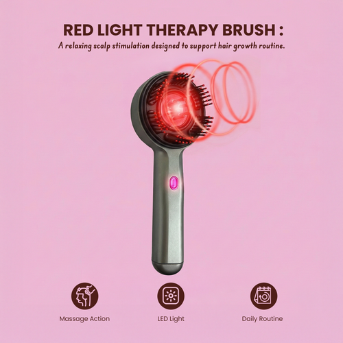 Hanova™ Red Light Scalp Comb – Restore Hair Density at Home