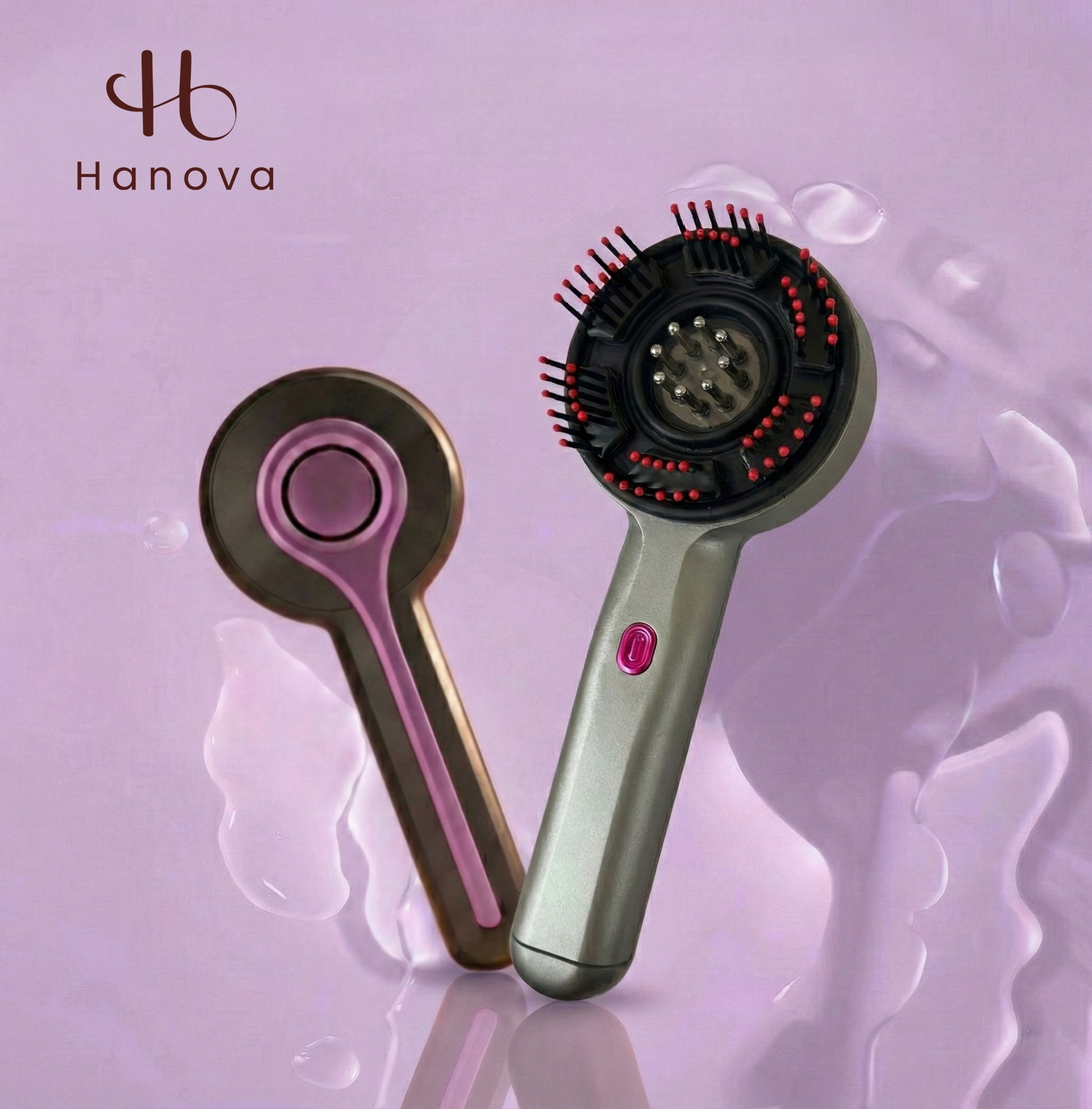 Hanova™ Red Light Scalp Comb – Restore Hair Density at Home