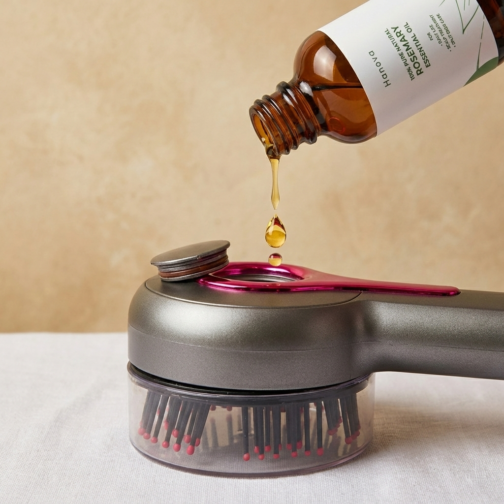 Hanova™ Red Light Scalp Comb – Restore Hair Density at Home